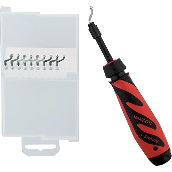 Picture of Vardex Shaviv 155-00185 GLO Burr B&E Set Deburring Handle